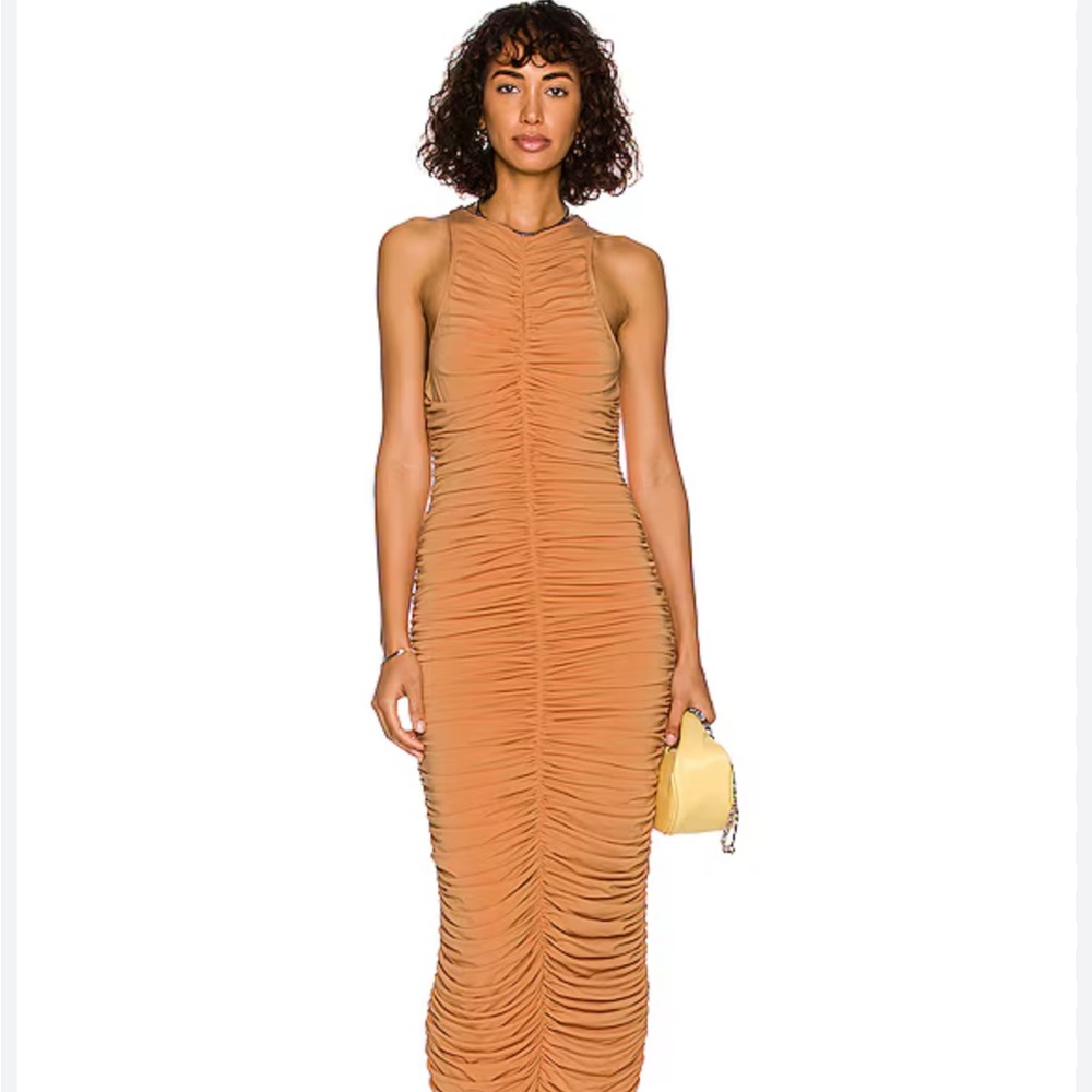 ALC Adrienne dress in coral. Worn twice and dry cleaned.